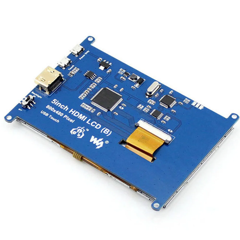 CNIKESIN 5 дюймов HDMI ЖК-дисплей Экран дисплея Дисплей er Применение Raspberry pi 3 поколения