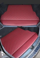 custom special car trunk mats for jaguar xf xel xjl xf f pace f type waterproof durable cargo rugs carpets