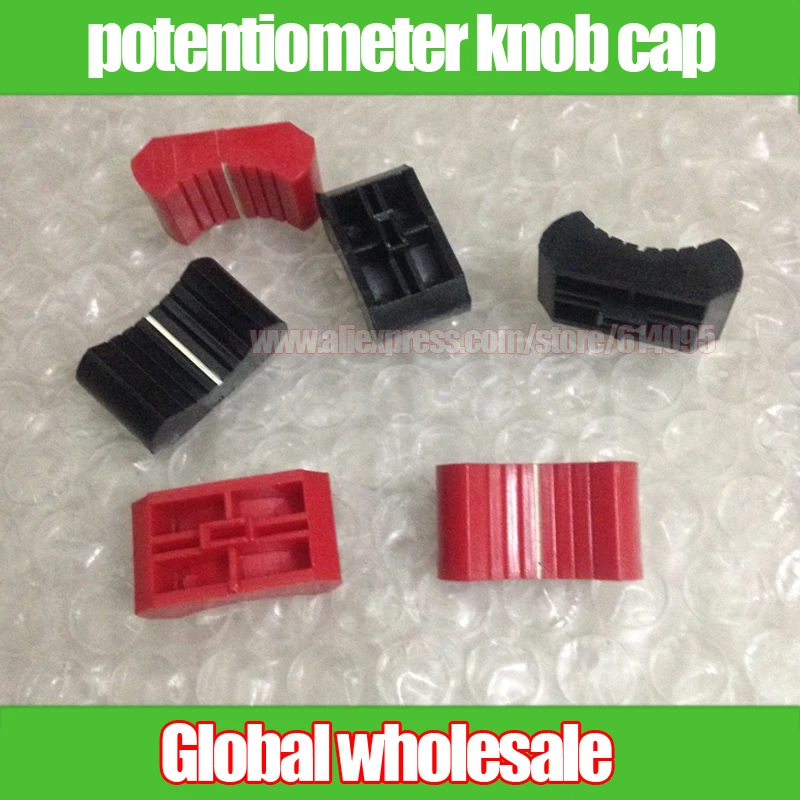 6 шт. миксер фейдер прямая ручка потенциометра скольжения