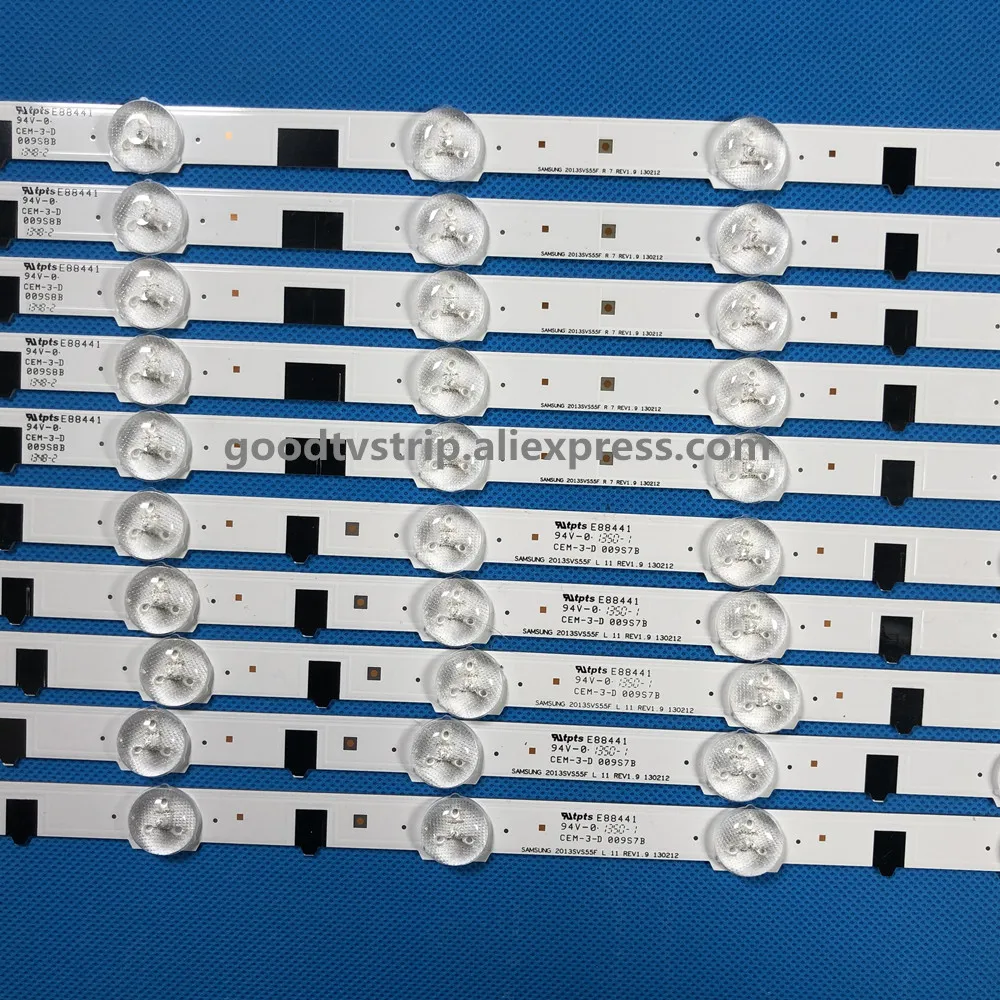 Светодиодная лента для подсветки UA55F6400 UA55F6800 UA55F6300 2013SVS55F UN55F6350 фотолампа UE55F6510 20