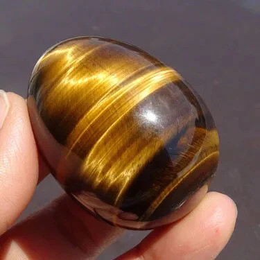 Натуральный тигровый глаз Кристалл yoni яйцо минеральное Рейки Исцеление