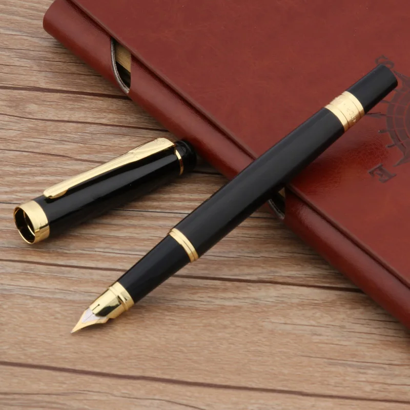Качественная китайская керамическая черная перьевая ручка винтажный стиль