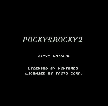 Pocky rocky 2 16 бит большой серый карточная игра для NTSC игры | Электроника