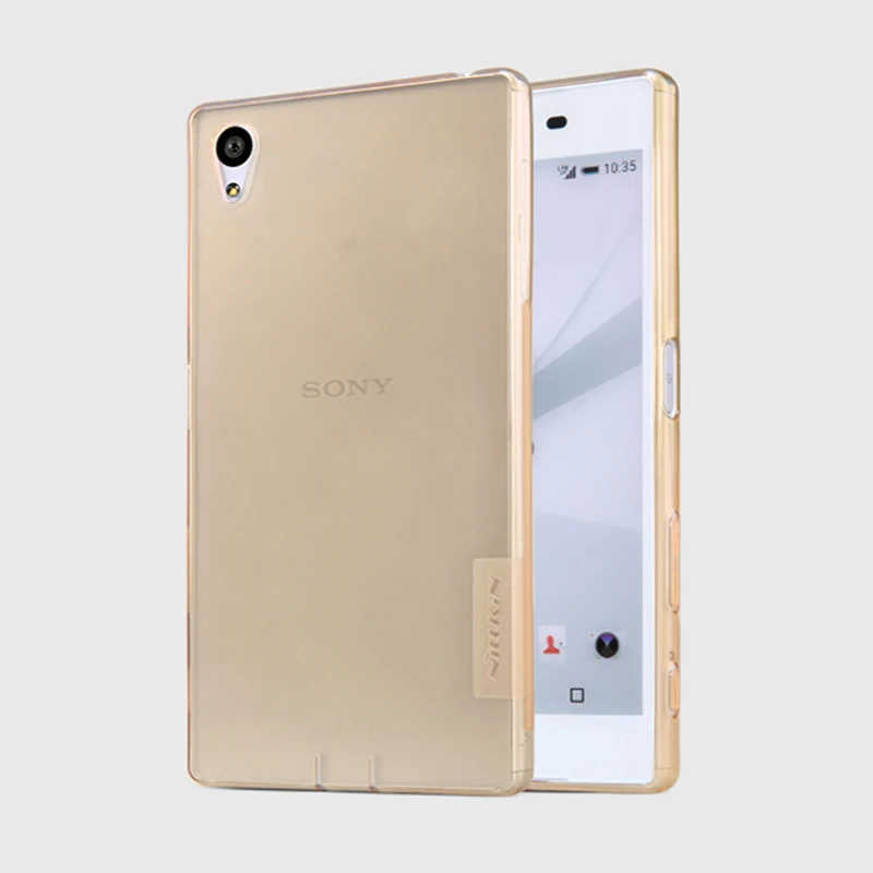Оригинал NILLKIN ТПУ чехол для Sony Xperia Z5 природы ультра тонкий прозрачный |