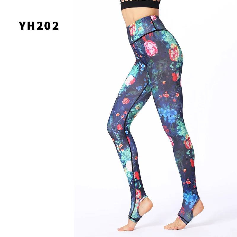Штаны для йоги женские спортивные штаны леггинсы фитнеса Сексуальные облегающие