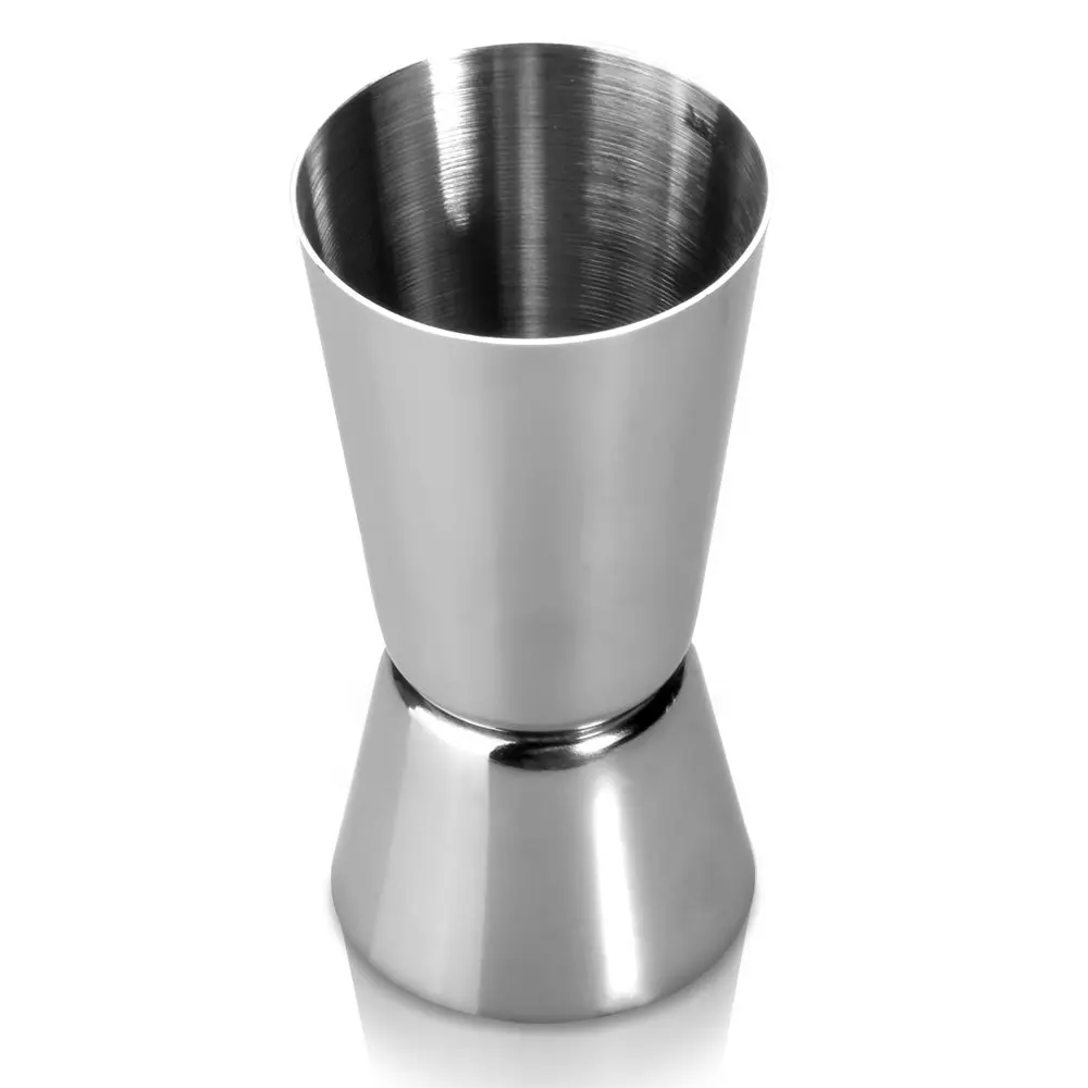 

Cocktail Set Double Cup Dispenser Stainless Steel for Measure Alcohol Cocktail Bar Bistro 40 / 20cc