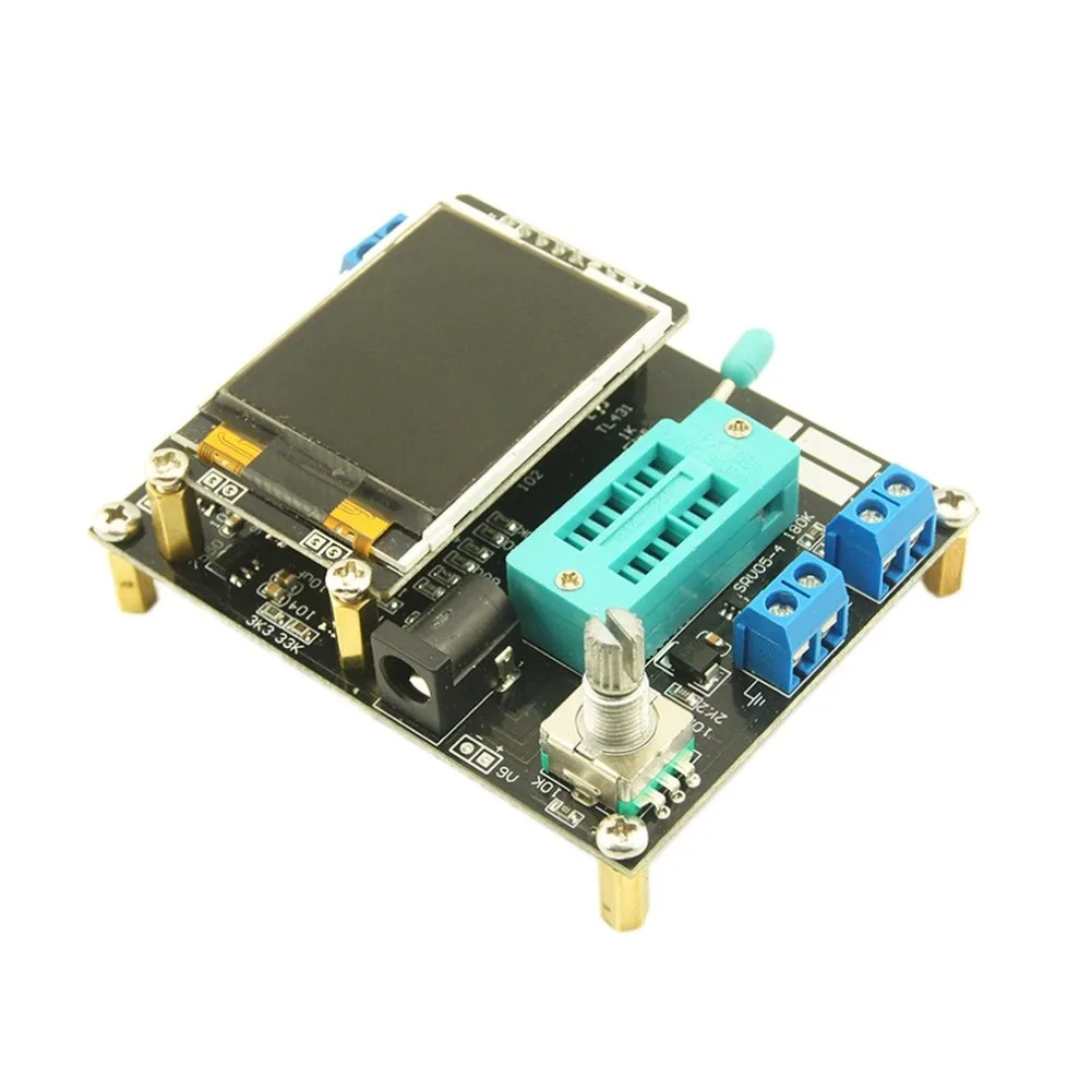 Component Digital LCD GM328A Transistor Tester Meter Graphic Diode Capacitance ESR Voltage Frequency | Инструменты