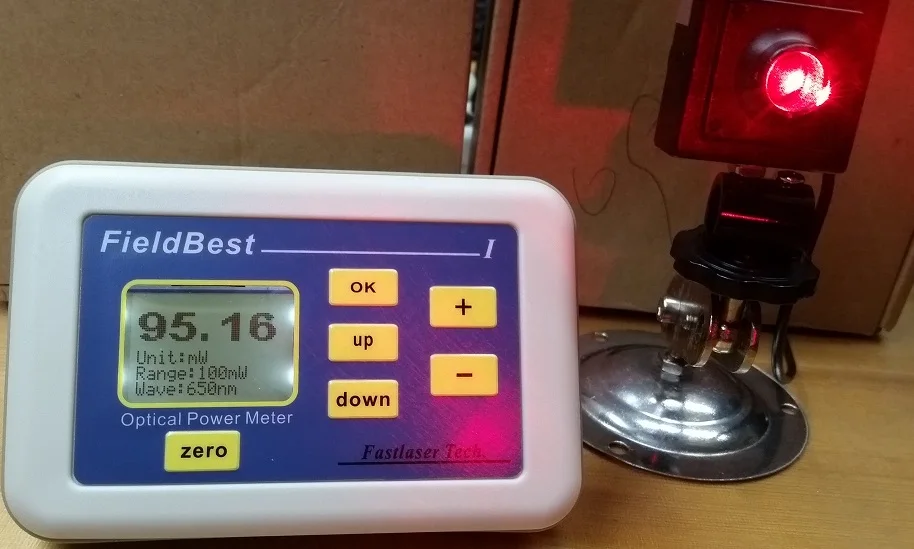 

Photoelectric Laser Power Metering Range 10uW~100mW