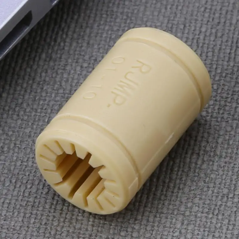 1 шт. сплошной полимерный LM10UU подшипник 10 мм пластиковый вал RJ4JP-01-10 для DIY RepRap Prusa Mendel 3d принтер