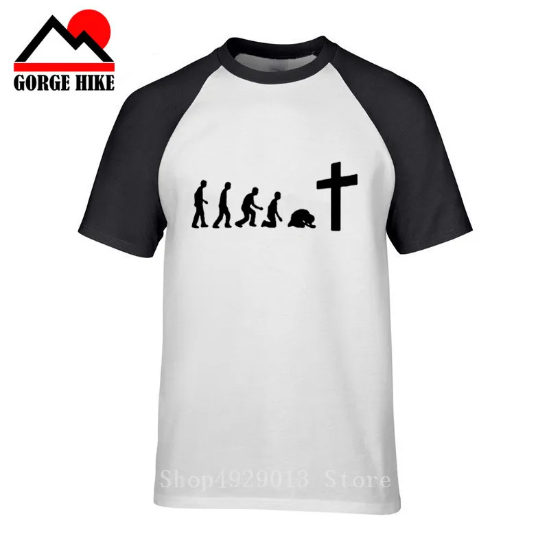 2019 г. God is Love Jesus Wonderful Team Evolution | Мужская одежда