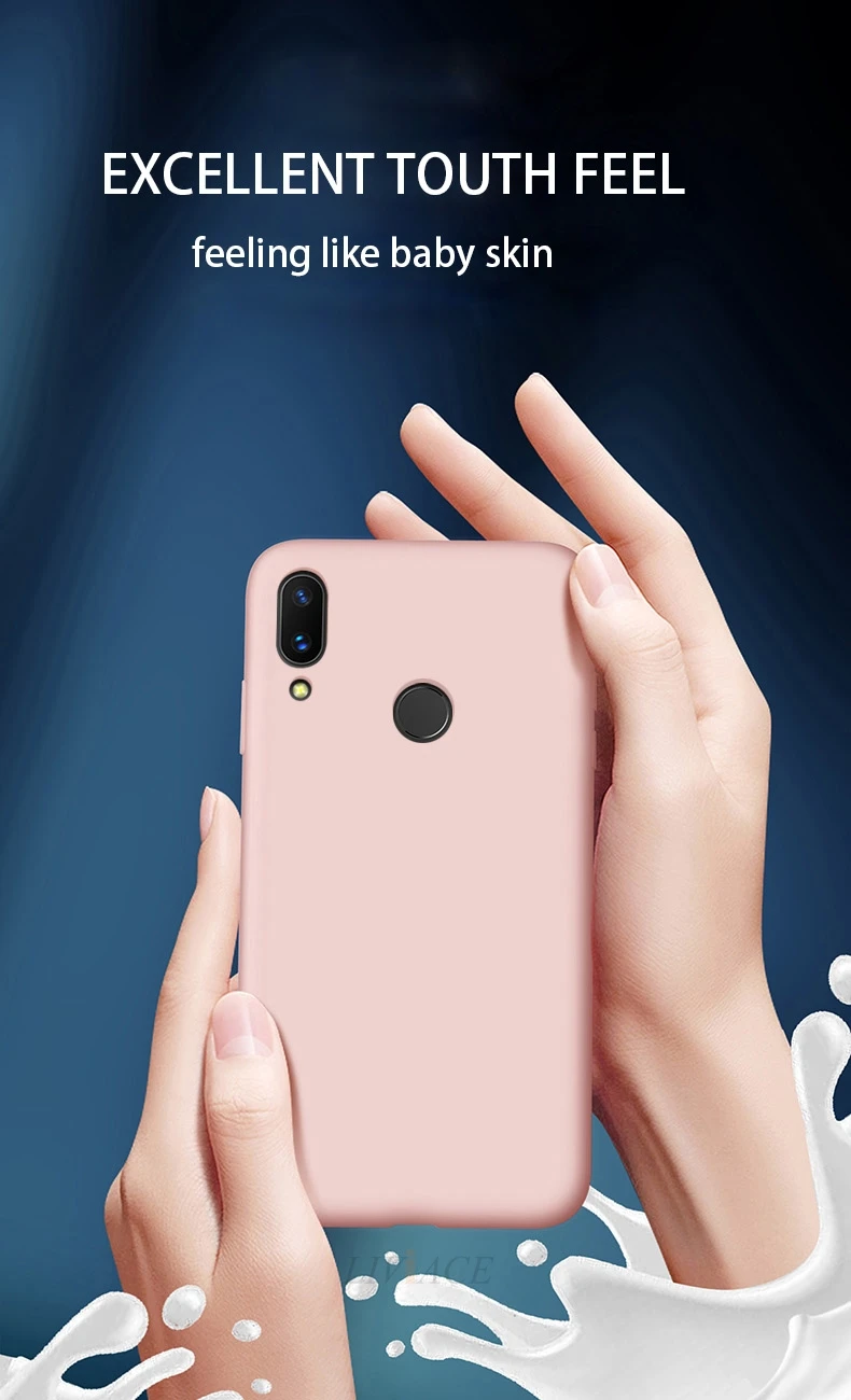 Жидкий силиконовый чехол для телефона huawei nova 5 pro 5i nova 3 3i 3e 4 4e 2s 2i 2 plus официальная качественная мягкая задняя крышка