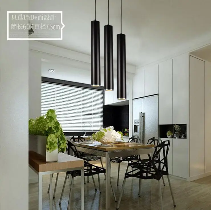 Креативный светодиодный подвесной светильник для студии люстра передней панели