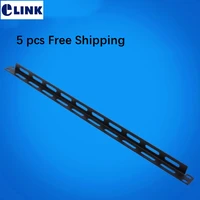 5pcs 19 0 5u pdu cable management steel for rack cabinets network wire organizer 2 0mm thickness 19 inch free shipping