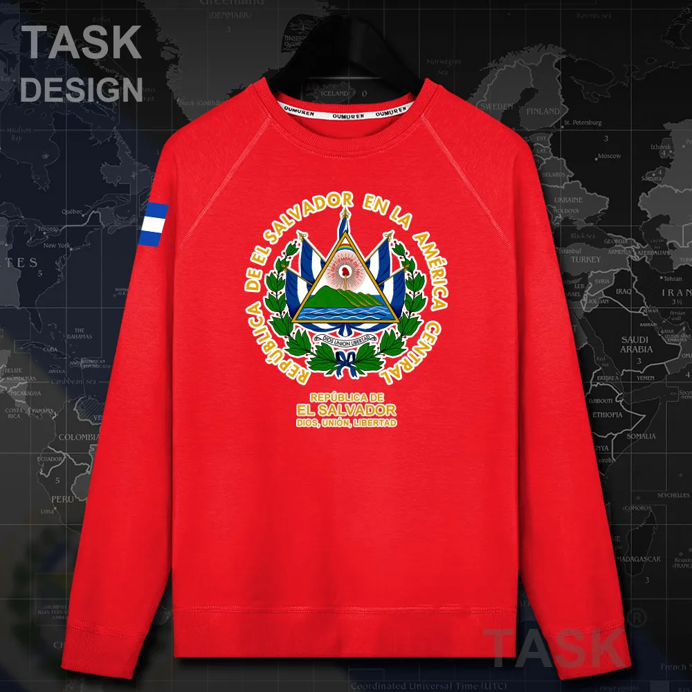 El Salvador SLV мужская толстовка с капюшоном пуловеры мужские толстовки уличная