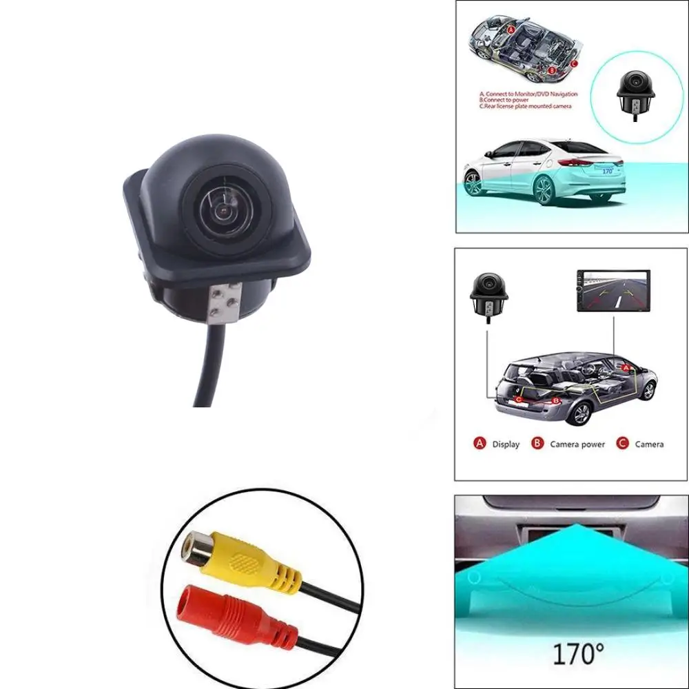OTERLEEK 4 3 дюймовый автомобильный монитор NTSC / PAL Автомобильная камера заднего вида