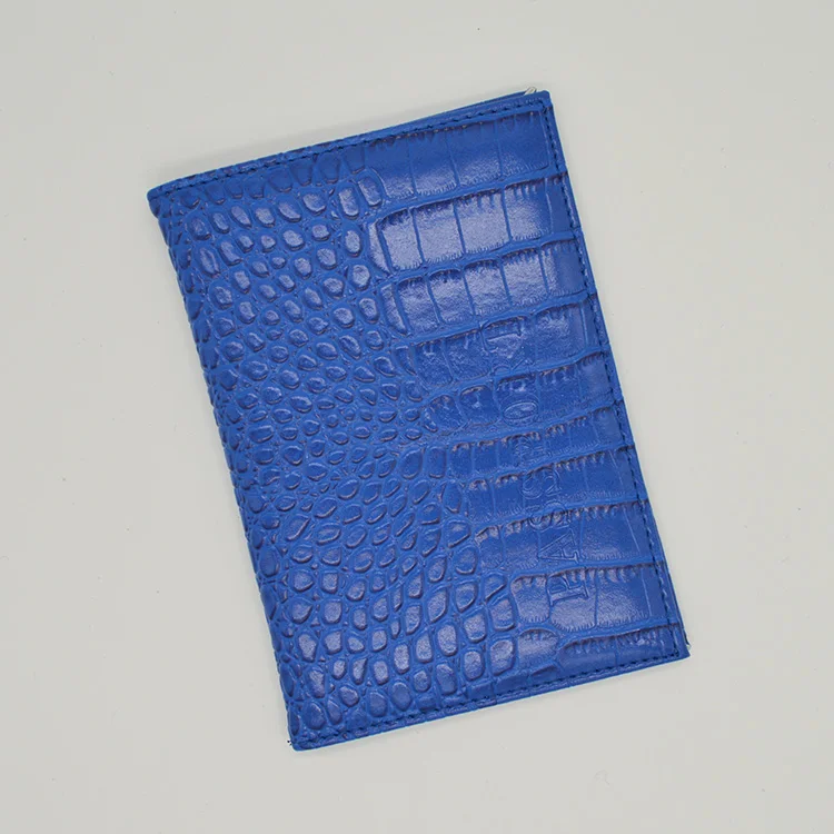 Повседневная Обложка для паспорта с крокодиловым узором женщин и девочек