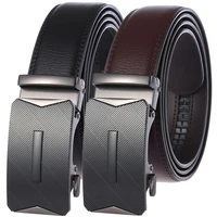 newest brand cow leather belt for men fashion luxury belts men quality cowskin belt casual automatic buckle waistband