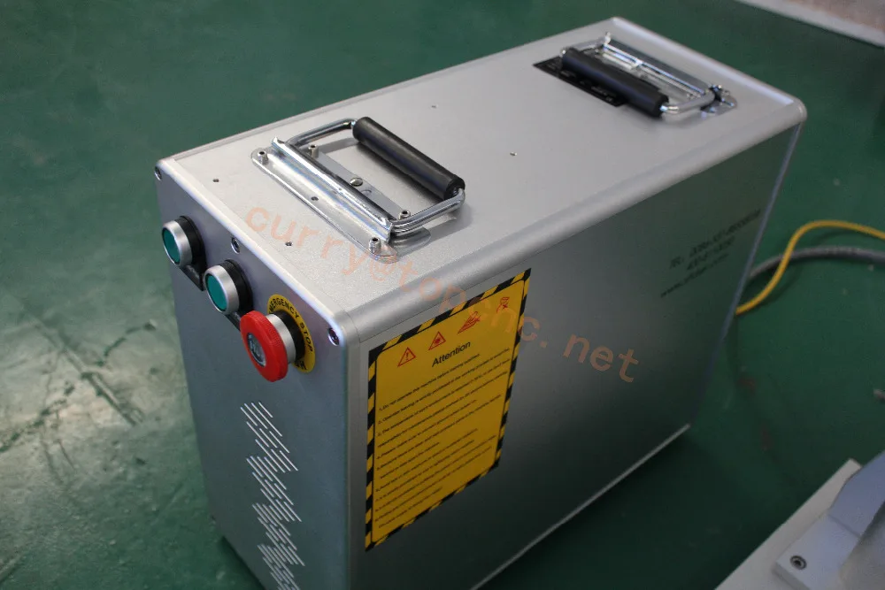 Портативный Ручной оптический оптоволоконная лазерная гравировка печать машина