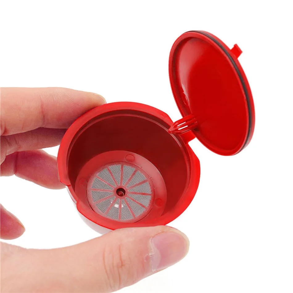 TTLIFE Новые 3 шт. многоразового combinacapsule Кофе капсула nescafe 6 цветов Dolce Gusto многоразового пользования combinacapsule капсулы 1 ложка+ 1 щетка