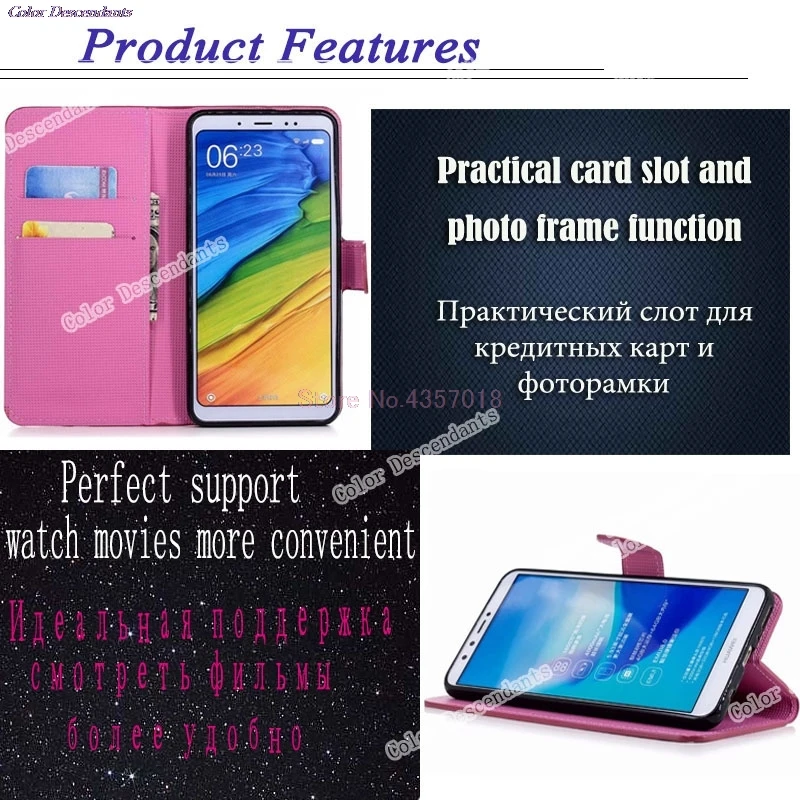 Чехол-книжка для HUAWEI P Smart, 64 ГБ, 32 ГБ, две sim-карты, чехлы для HUAWEI P Smart FIG-LX1, FIG LX2 L21, чехлы, кошелек, полный корпус