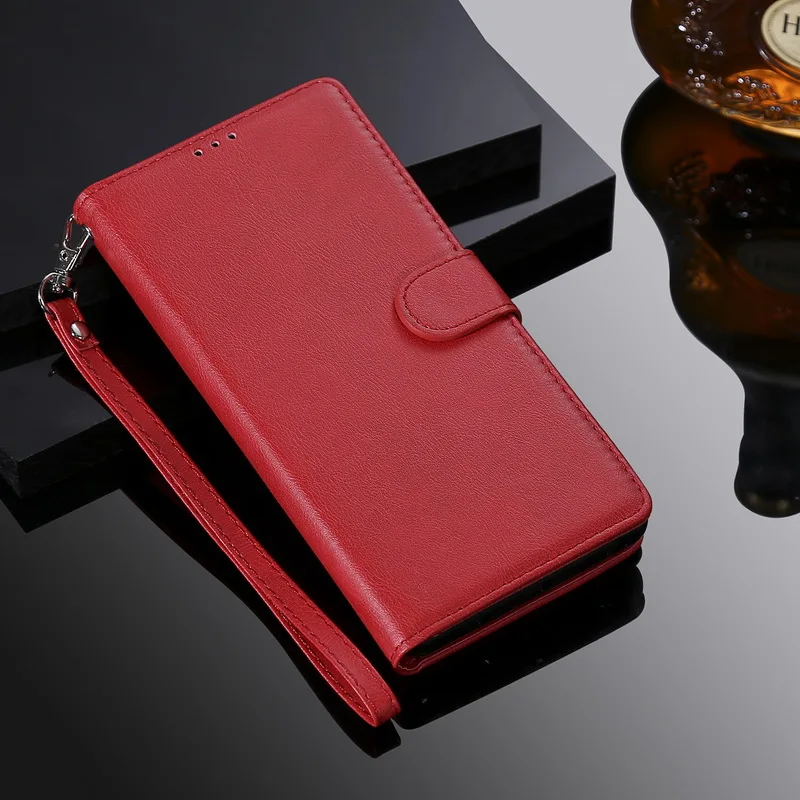 Для Xiao mi Red mi 7 Note 7 6 Pro кошелек Чехол 2в1 Съемный Folio Магнитный кожаный чехол для Xiao mi 8 Lite Poco F1 телефон - Цвет: Красный