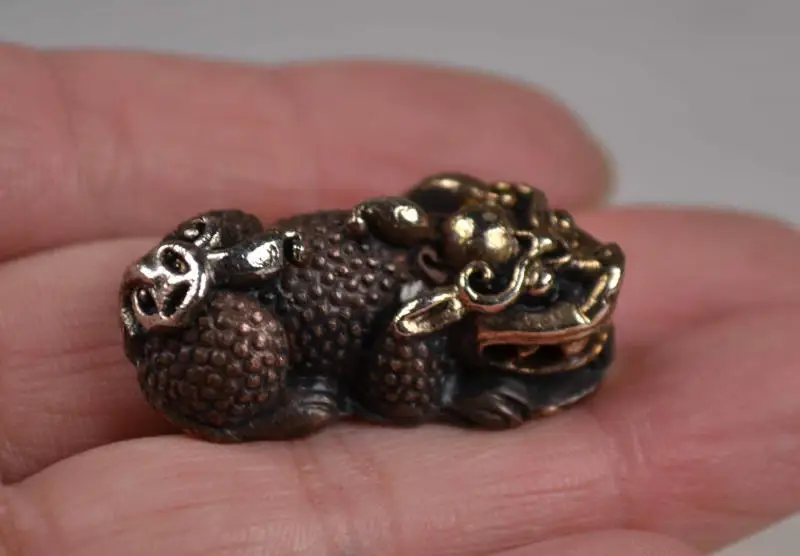 Винтажный Медный Серебряный кулон ручной работы с изображением Льва/амулет | Дом