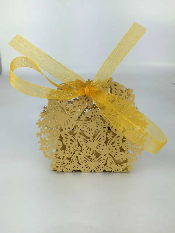 Романтическая Мини DIY конфетная Подарочная коробка для печенья свадебной