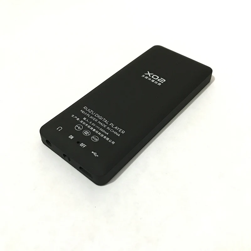 Оригинальный MP3 плеер ruizu x02 8 ГБ/16 ГБ с 1 дюймовым экраном мини музыкальный может