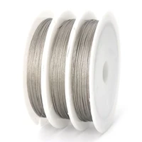 1 roll 0 3 0 38 0 45 0 5 0 6 0 7 0 8 mm high quality steel wire for jewelry making finding accessories supplier wholesale