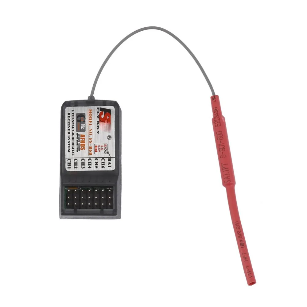 1/2/5 шт FlySky FS R6B 2 4 ГГц 6CH приемник для TH9X CT6B T6 передатчик|flysky fs-r6b|flysky receiver 6chreceiver flysky |