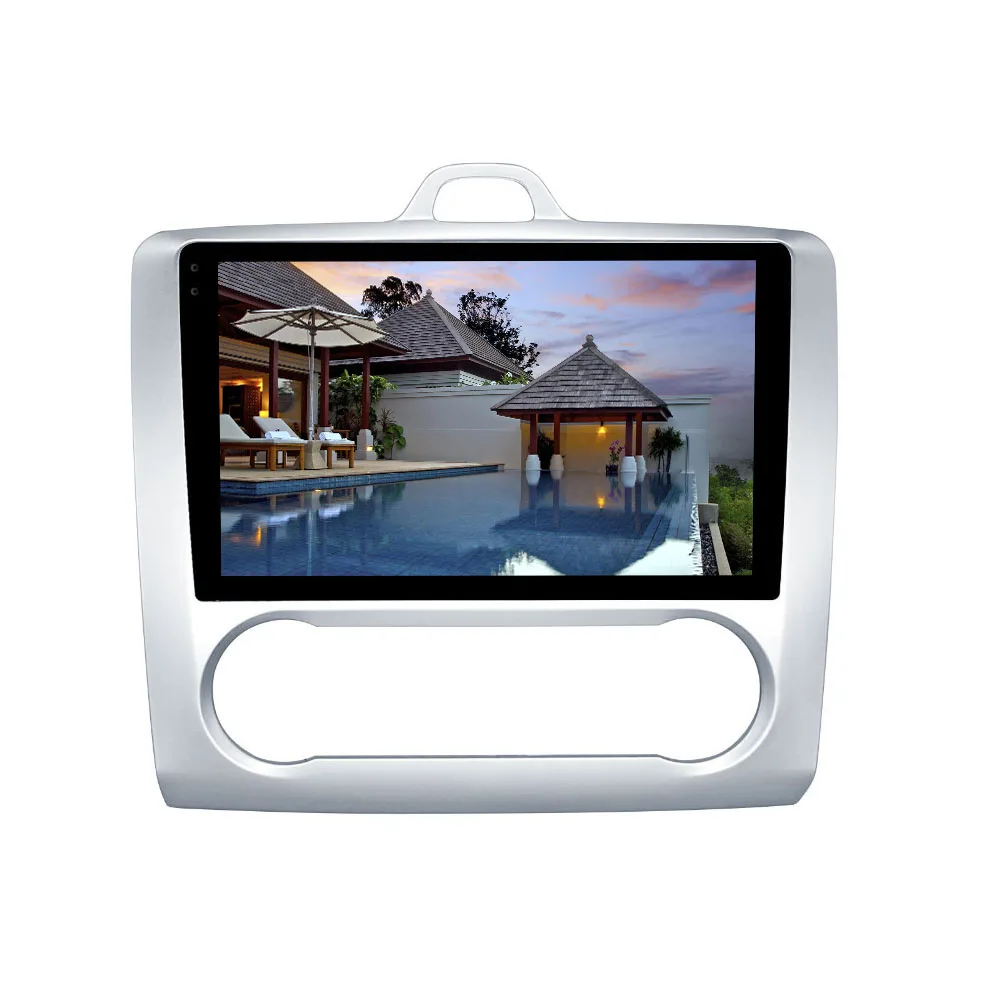 Автомобильный мультимедийный плеер 9 дюймов Android 8 1 DSP 4 ГБ 64 для Ford Focus 2005 2012 SWC Wi Fi