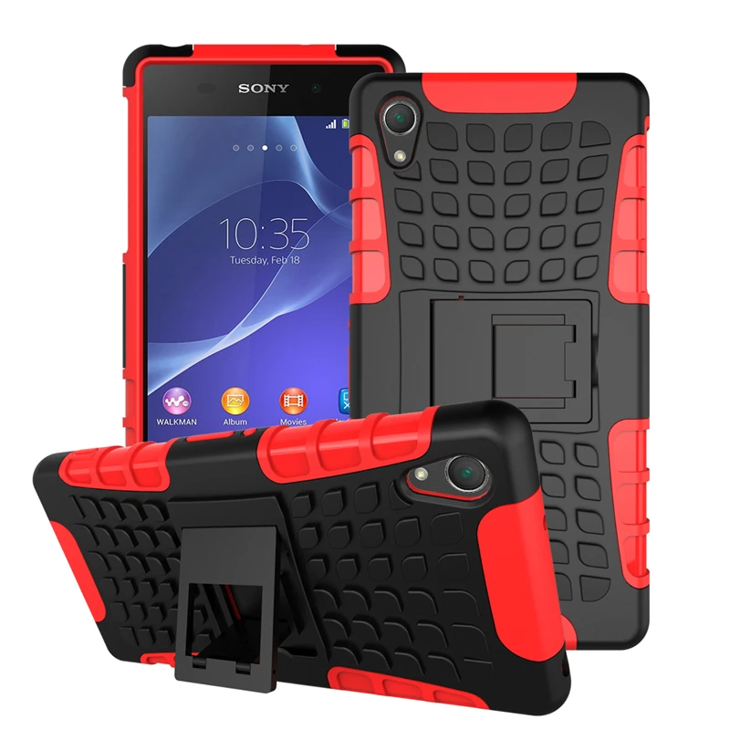 Чехол WolfRule для Sony Xperia Z2 чехол из ТПУ и ПК с подставкой D6503 D6502 L50W &lt |