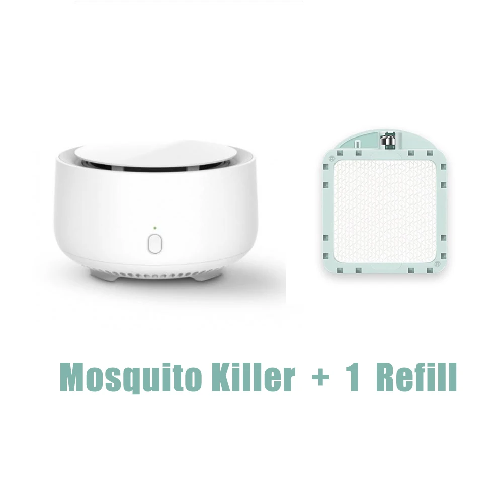 1 Device 1 Refill Xiaomi Отпугиватель комаров, Отпугиватель насекомых без вентилятора нагрева, Отпугиватель насекомых, сменные Отпугиватели для помещений - Цвет: 1 Device 1 Refill