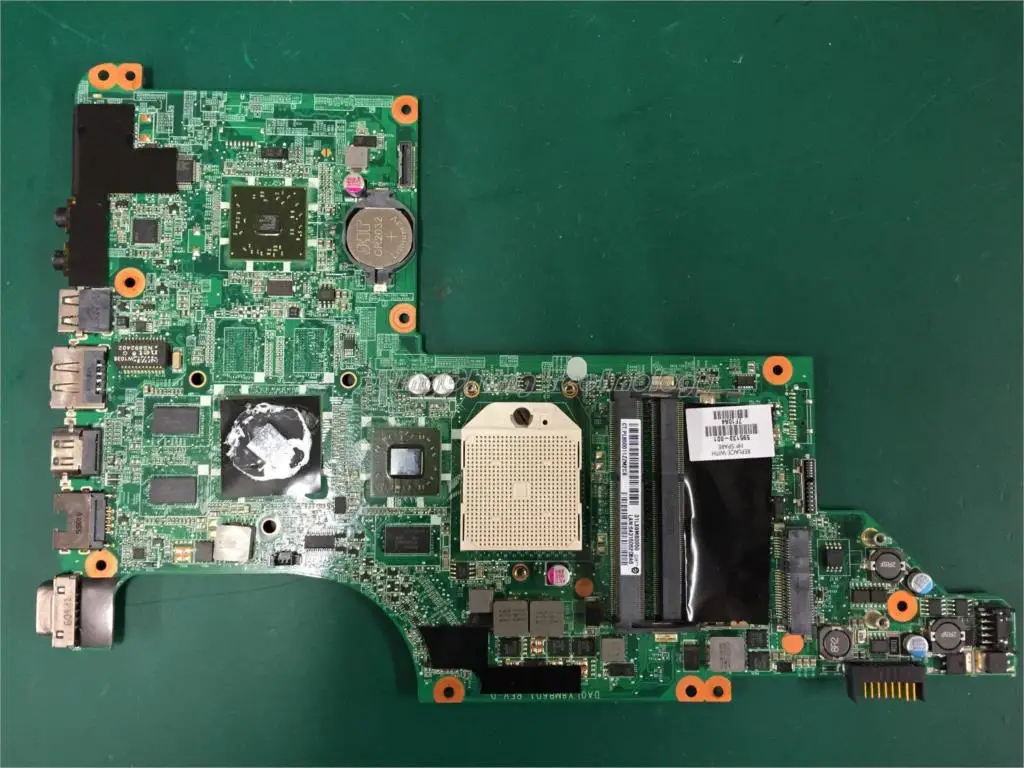 Материнская плата для ноутбука hp DV6 3000 595133 001 DA0LX8MB6D1 HD5470 неинтегрированная
