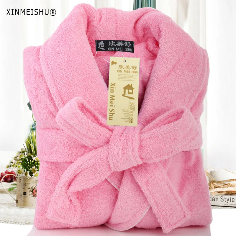 Махровые банные халаты из 100% хлопка для взрослых хлопковые любителей