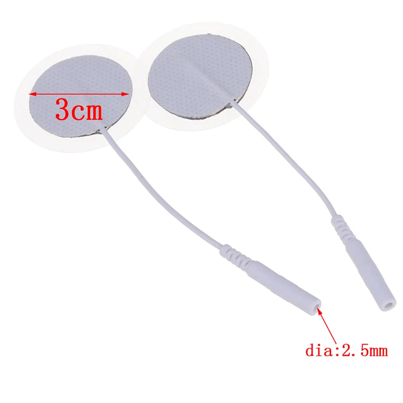2pcs Самоклеющиеся Сменные электроды 10 шт. квадратный 4*4 см TENS нетканые для мышечного стимулятора Tens машина колодки подтяжки поддержка - Цвет: 2pcs