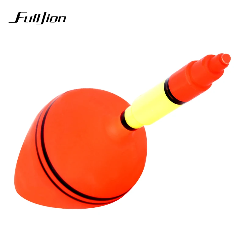 Fulljion рыболовный поплавок пластиковые шарики стоппер буй флаттер чтобы напомнить