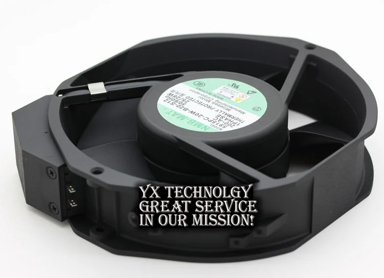 New 5915PC-20W-B20-S12 17238 200V Full Metal Jacket fan blade temperature for NMB 172*172*38mm | Компьютеры и офис