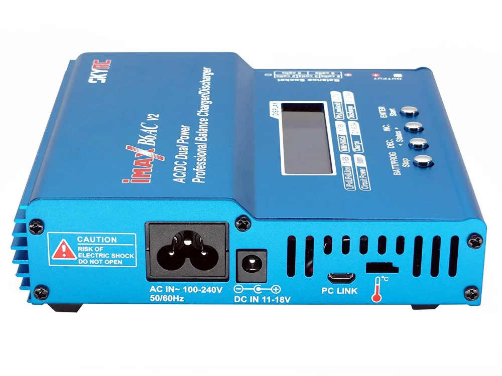Подлинное профессиональное балансирующее зарядное устройство SKYRC iMAX B6AC V2 Dual Power (6