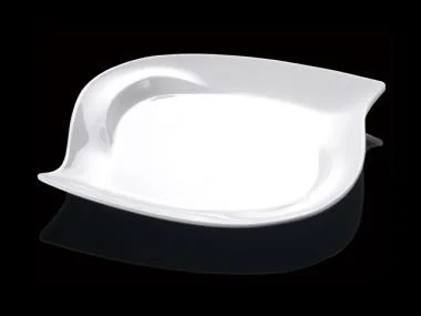 Меламиновая обеденная тарелка с двойным наконечником цепь для ресторана A5