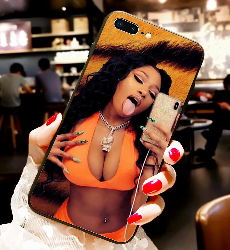 Меган тебя конь, реперские кепки Мягкий силиконовый чехол для iPhone 6/6s, 6 Plus/6s Plus, 7 Plus/8, 7 Plus/8 Plus, X, K, XS, XR, XSMax 11 pro