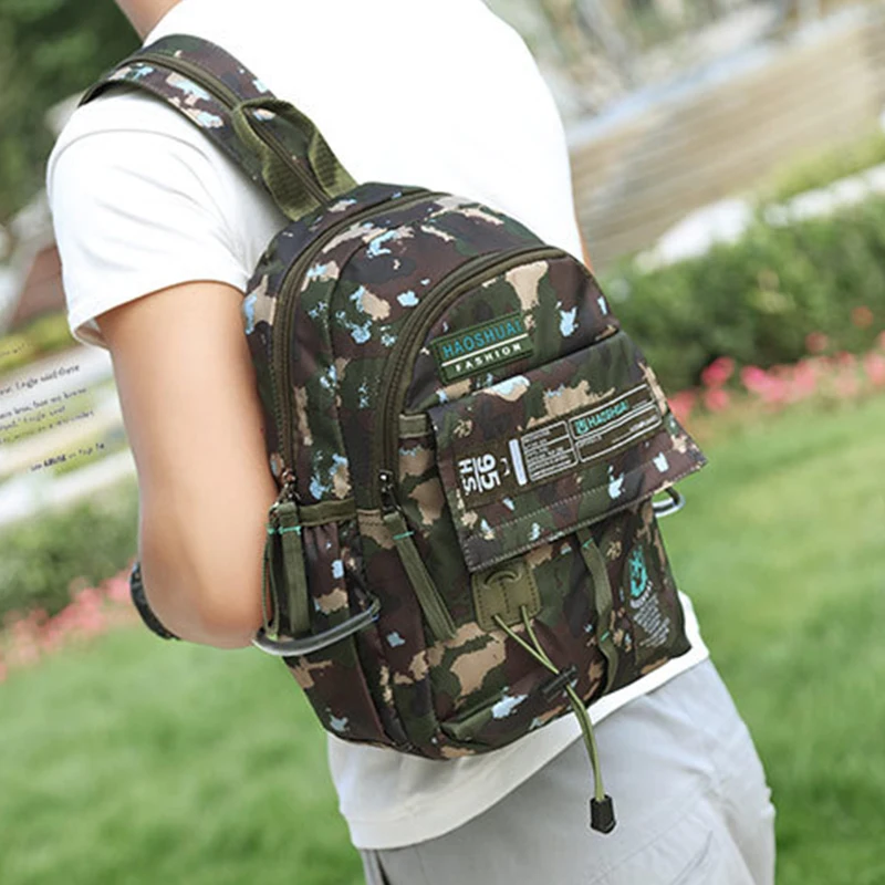 Нейлоновые мужские слинг-рюкзаки высокого качества сумки-мессенджеры через