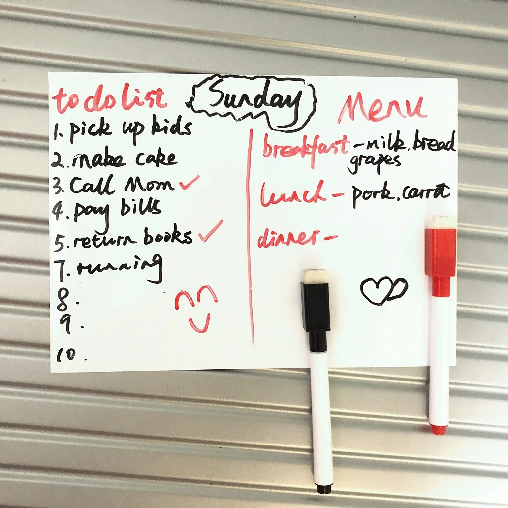 Сухой ластик магнитная доска холодильник наклейка на Дом Офис Кухня напоминание