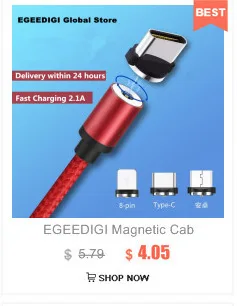 Магнитный usb-кабель EGEEDIGI для iPhone Xs Max Xr Xs X 8 7 6 Магнитный зарядный кабель для передачи данных Магнитный зарядный шнур