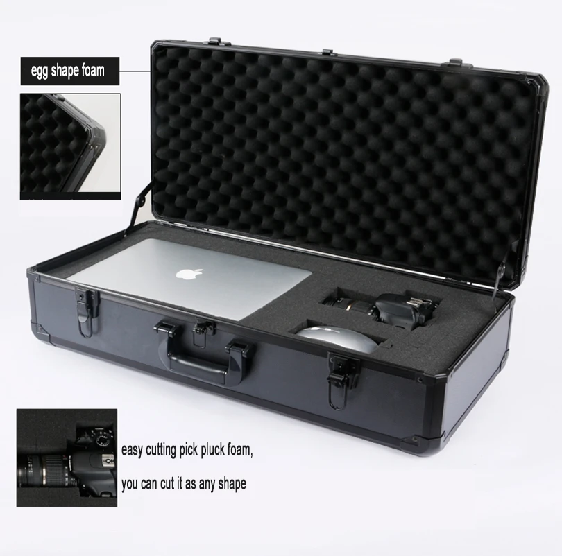 Чехол большого размера из алюминиевого сплава с паролем и ручным дисплеем |