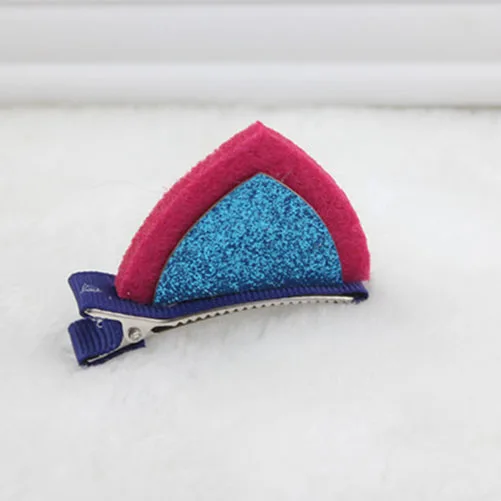 1 пара = 2 шт. милые заколки для волос с блестками и кошачьими ушками девочек