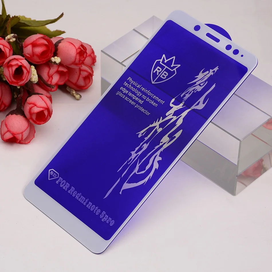6D закаленное стекло для Xiao mi Red mi Note 7 6A mi 8 Защитное стекло для Red mi 7 Note 6 Pro 5 Plus mi 9 A1 A2 Lite защита экрана