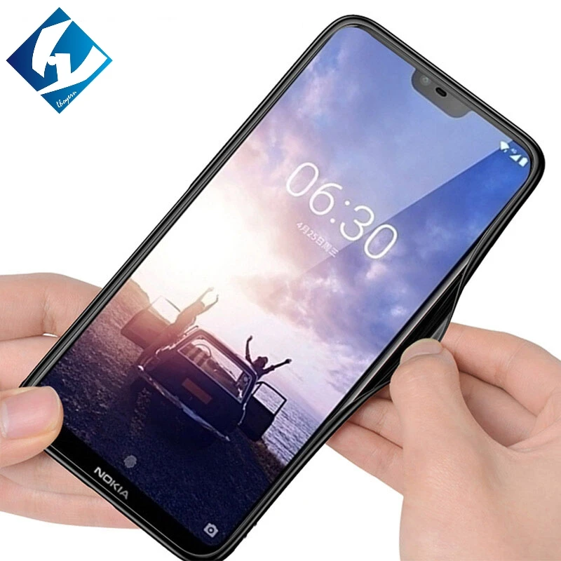 Чехол для телефона с закаленным стеклом Nokia 6 1 плюс (Nokia X6) 7 роскошный защитный