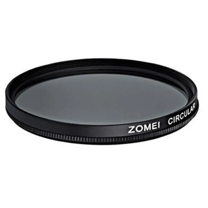 Круговой поляризационный фильтр Zomei CPL для объектива фотоаппарата Canon Eos Nikon Sony NEX
