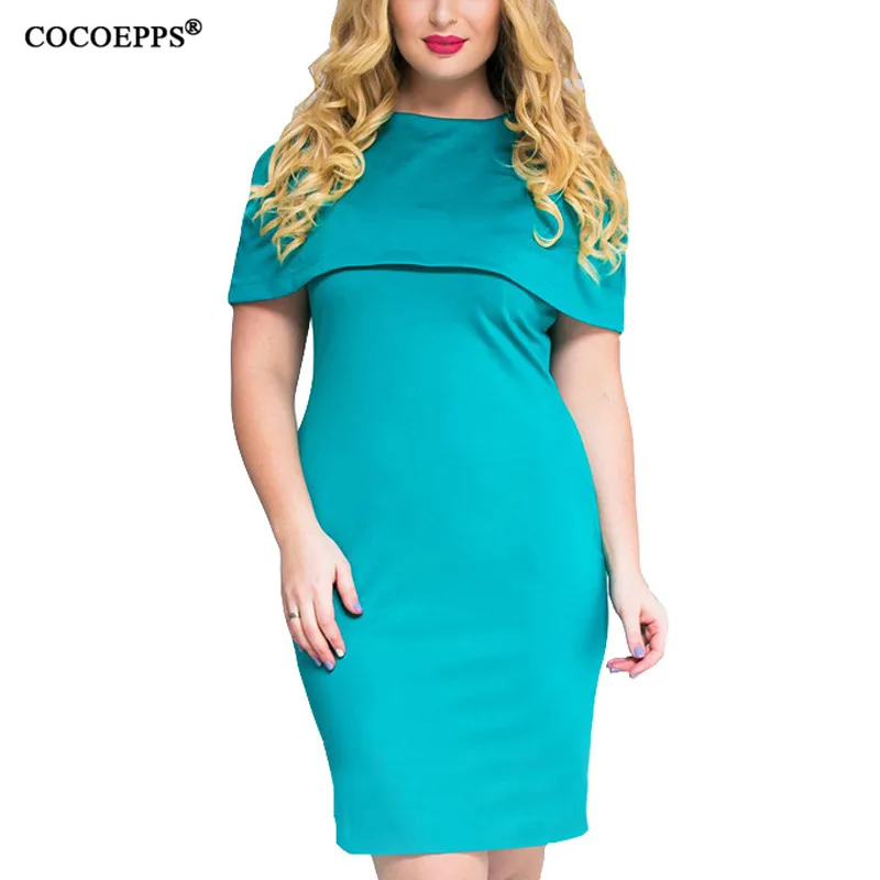 5XL 6XL 2019 лето для женщин размера плюс повседневное облегающее платье большого